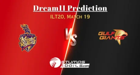 ABD vs GUL Dream11 Prediction Match 19, Fantasy Cricket Tips, Pitch Report, Injury and Updates, International League T20 2024 