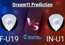 AF-U19 vs IN-U19 Dream11 Prediction: South Africa U19 Tri-Series 2023-24 Match 4 Fantasy Cricket Tips, AF-U19 vs IN-U19 Match Prediction AF-U19 vs IN-U19 Dream11 Prediction
