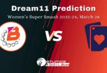 AH-W vs NB-W Dream11 Prediction: Women’s Super Smash 2023, Match 28, Small League Must Picks, Pitch Report, Injury Updates, Fantasy Tips, AH-W vs NB-W Dream 11 AH-W vs NB-W Dream11 Prediction
