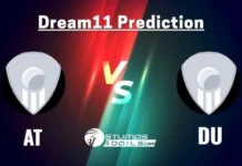 AT vs DU Dream11 Prediction: NCC Kolkata T20 Match 16 Fantasy Cricket Tips, AT vs DU Prediction AT vs DU Dream11 Prediction