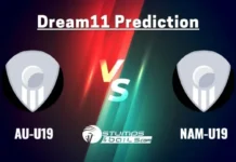 AU-U19 vs NAM U-19 Dream11 Prediction: ICC Under 19 World Cup 2024 Match 9 Fantasy Cricket Tips, AU-U19 vs NAM U-19 Match Prediction AU-U19 vs NAM-U19 Dream11 Prediction
