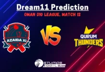 AZA vs QUT Dream11 Prediction: Oman D10 League 2024 Match 12, Small League Must Picks, Pitch Report, Injury Updates, Fantasy Tips, AZA vs QUT Dream 11 AZA vs QUT Dream11 Prediction Today
