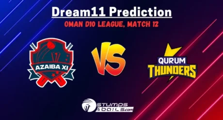 AZA vs QUT Dream11 Prediction: Oman D10 League 2024 Match 12, Small League Must Picks, Pitch Report, Injury Updates, Fantasy Tips, AZA vs QUT Dream 11