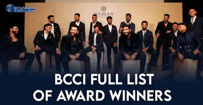 BCCI Awards 2024 Highlights