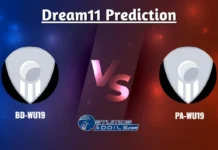 BD-WU19 vs PA-WU19 Dream11 Prediction: U19 Women’s Tri-Series Match 6, Fantasy Cricket Tips, BD-WU19 vs PA-WU19 Match Prediction BD-WU19 vs PA-WU19 Dream11 Prediction