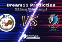 BFC vs SLL Dream11 Prediction: ECS Cyprus T10 Match 7 Fantasy Cricket Tips, BFC vs SLL Match Prediction for Match 8 BFC vs SLL Dream11 Prediction
