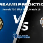 CECC vs NCMI Dream11 Prediction, CECC vs NCMI Match Preview, Playing 11, Pitch Report, Injury Report for Match 16 of Kuwait T20 Elite Cup 2024