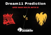 CTB vs WF Dream11 Prediction: Super Smash League T20 2023-24 Match 20, Small League Must Picks, Pitch Report, Injury Updates, Fantasy Tips, CTB vs WF Dream 11 CTB vs WF Dream11 Prediction Today