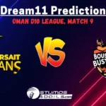 DAT vs BOB Dream11 Prediction, Oman D10 League 2024, Match 9, Small League Must Picks, Pitch Report, Injury Updates, Fantasy Tips, DAT vs BOB Dream 11