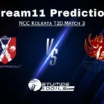 DU vs PMD Dream11 Prediction: NCC Kolkata T20 Match 3 Fantasy Cricket Tips, DU vs PMD Dream Team Today