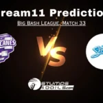 HUR vs STR Dream11 Team Today, Big Bash League 2023-24, Match 33, Small League Must Picks, Pitch Report, Injury Updates, Fantasy Tips, HUR vs STR Dream 11