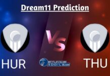 HUR vs THU Dream11 Team Today: Big Bash League Match 21 Fantasy Picks, Hobart Hurricanes vs Sydney Thunder Match Prediction HUR vs THU Dream11 Team Today