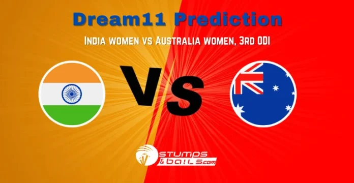 IN-W vs AU-W Dream11 Prediction Team Today