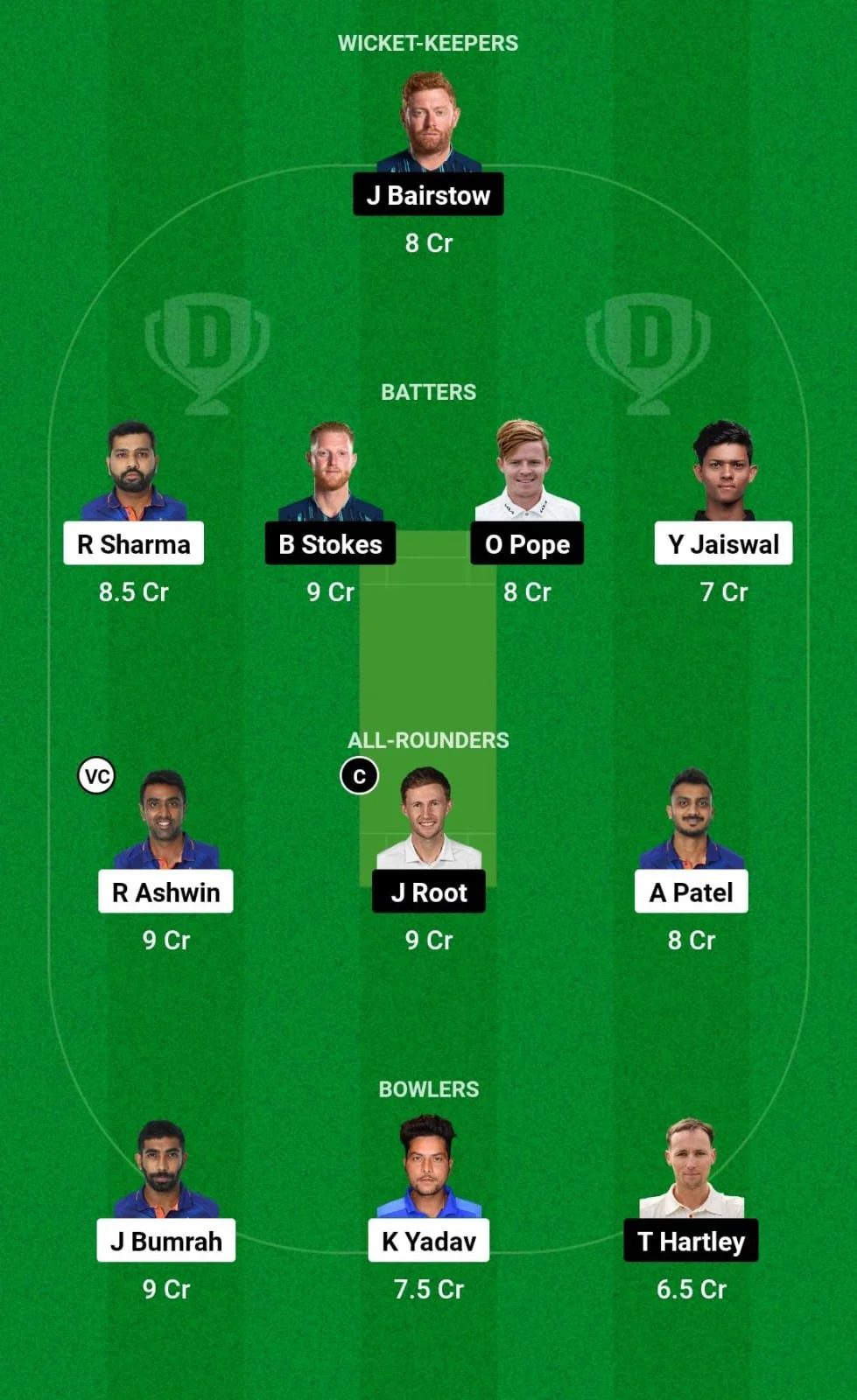 IND vs ENG Dream11 Match Prediction