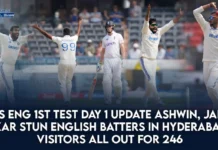 IND vs ENG 1st Test Day 1 Update: Ashwin, Jadeja, Axar stun English batters in Hyderabad, Visitors all out for 246 IND vs ENG 1st Test Day 1 Update