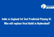 India vs England 1st Test Predicted Playing XI: Who will replace Virat Kohli in Hyderabad? IND vs ENG 1st Test Predicted Playing 11