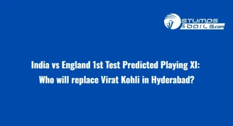 India vs England 1st Test Predicted Playing XI: Who will replace Virat Kohli in Hyderabad?
