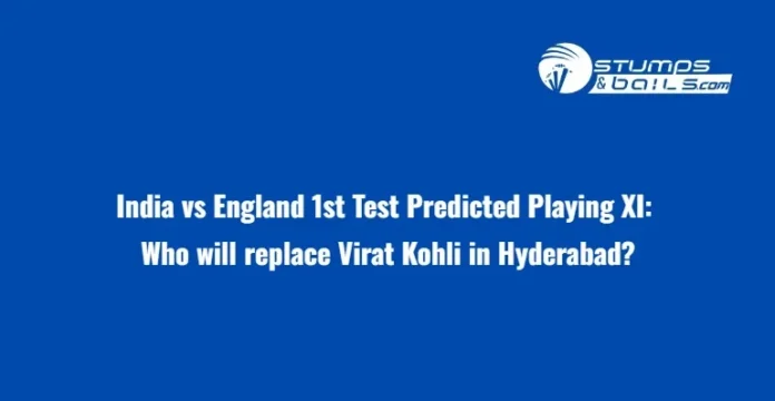 IND vs ENG 1st Test Predicted Playing 11