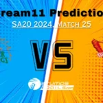 JSK vs SUNE Dream11 Prediction, Sunrisers Eastern Cape vs Joburg Super Kings Match Preview, Playing 11, Injury Report, Pitch Report Match 25 
