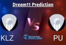 KLZ vs PU Dream11 Prediction, Playing 11, Injury Update, Pitch Report for Match 18 of Grand Rumble T10 Championship 2024 KLZ vs PU Dream11 Prediction