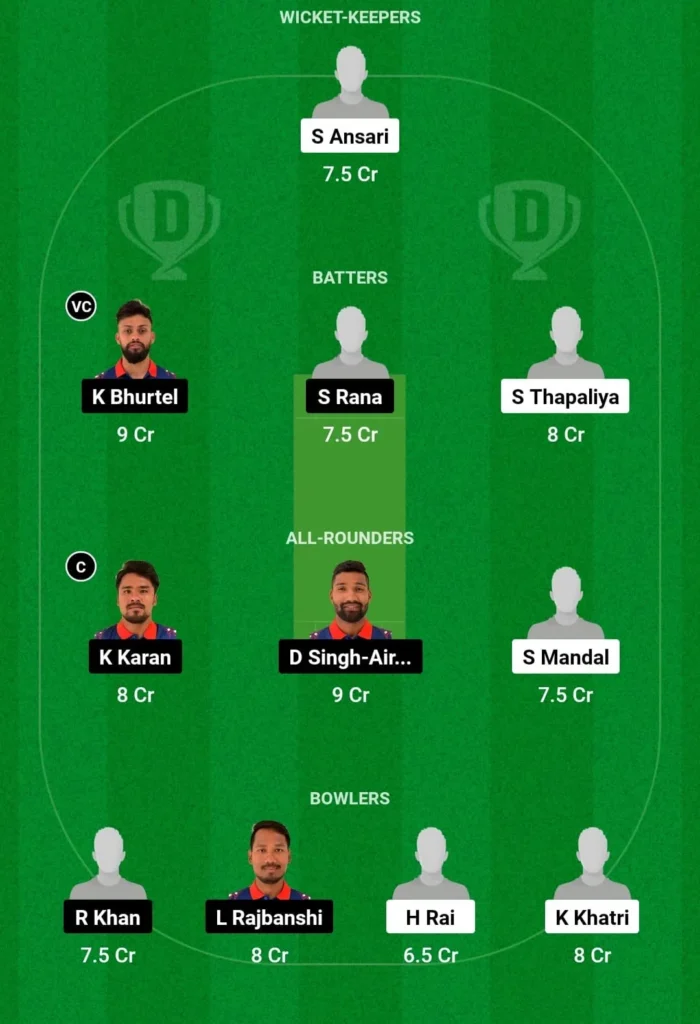 KP vs NPC Dream11 Prediction