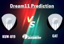 KUW-U19 vs GAT Dream11 Prediction: KCC T20 Challengers Cup Match 14 Fantasy Cricket Tips, KUW-U19 vs GAT Prediction KUW-U19 vs GAT Dream11 Prediction