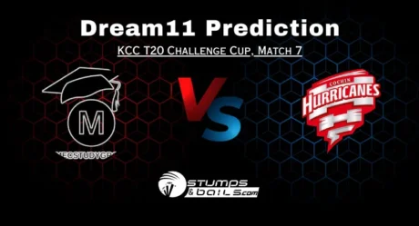 MEC vs COH Dream11 Prediction: KCC T20 Challengers Cup, MEC Study Group vs Cochin Hurricanes Match Preview, Match 7th T20, Pitch Report, Playing 11, Injury Report
