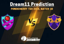 MXI vs YXI Dream11 Prediction, Siechem Pondicherry T20 2024, Match 30, Small League Must Picks, Pitch Report, Injury Updates, Fantasy Tips, MXI vs YXI Dream 11 MXI vs YXI Dream11 Prediction