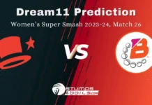 NB-W vs CM-W Dream11 Prediction: Women’s Super Smash 2023 Match 26, Small League Must Picks, Pitch Report, Injury Updates, Fantasy Tips, NB-W vs CM-W Dream 11 NB-W vs CM-W Dream11 Prediction