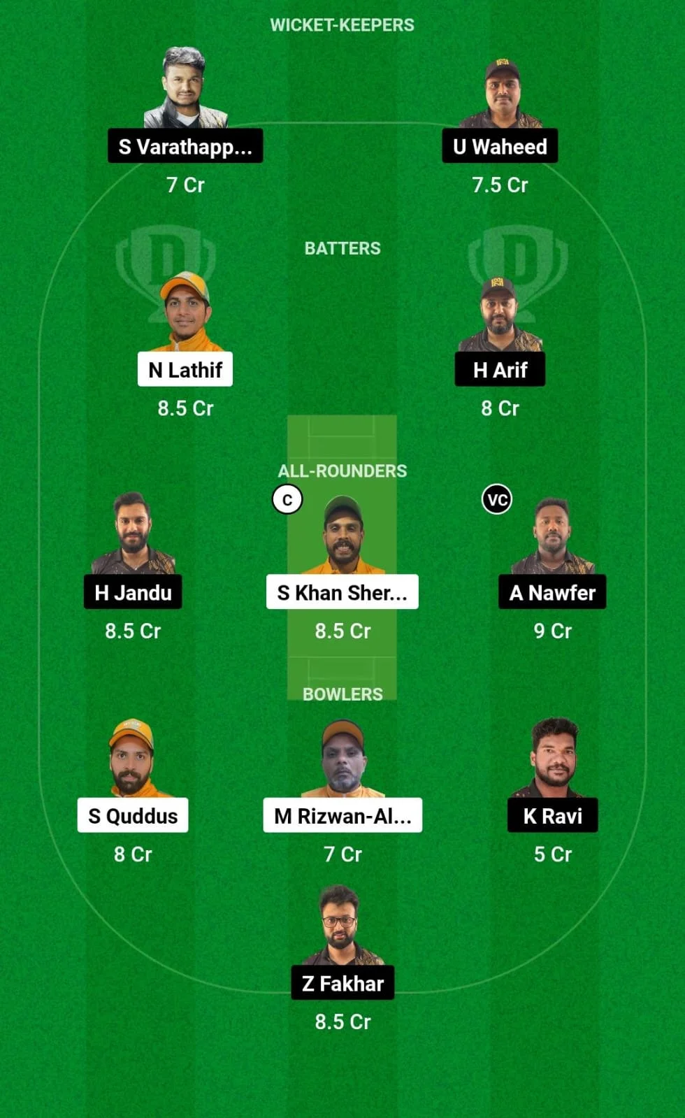 NCMI vs ALH Dream11 Prediction