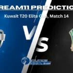 NCMI vs TYR Dream 11 Prediction: NCM Investments vs Tally Riders Match Preview, Playing 11, Pitch Report, Injury Report, Kuwait T20 Elite Cup Match 14