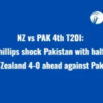 NZ vs PAK 4th T20I: Mitchell, Phillips shock Pakistan with half-centuries