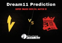 OV vs CTB Dream11 Prediction: Playing 11, Pitch Report, Weather, Injruy Updates for Match 12 of Super Smash 2023-24 OV vs CTB Dream11 Prediction Today Match