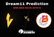 OV vs ND Dream11 Prediction, Otago Volts Northern Brave Match Preview, Injury Report, Playing 11, Pitch Report, Match 30 OV vs ND Dream11 Prediction Today