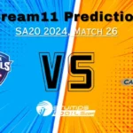 PC vs MICT Dream11 Prediction Match 26, Fantasy Cricket Tips, Pitch Report, Injury and Updates, SA20 2024 