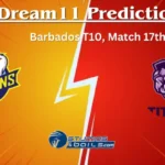 PEL vs TIT Dream11 Prediction: Barbados T10, Match 17, Small League Must Picks, Pitch Report, Injury Updates, Fantasy Tips, PEL vs TIT Dream 11   