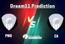 PMD vs CA Dream11 Prediction: NCC Kolkata T20 2024 Match 15, Small League Must Picks, Pitch Report, Injury Updates, Fantasy Tips, PMD vs CA Dream 11 AT vs PMD Dream11 Prediction Today