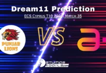 PNL vs AMD Dream11 Prediction, ECS Cyprus T10 2024, Match 35, Small League Must Picks, Pitch Report, Injury Updates, Fantasy Tips, PNL vs AMD Dream 11 PNL vs AMD Dream11 Prediction