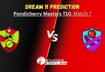 PNXI vs PSXI Dream11 Prediction: Pondicherry Masters T10 Match 7, Fantasy Cricket Tips, PNXI vs PSXI Prediction PNXI vs PSXI Dream11 Prediction