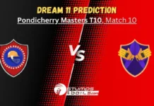 PNXI vs YXI Dream11 Prediction: Pondicherry Masters T10 Match 10, Fantasy Cicket Tips, Pondicherry North XI and Yanam XI Match Prediction PNXI vs YXI Dream11 Prediction Today