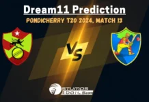 PSXI vs PWXI Dream11 Prediction: Pondicherry South XI vs Pondicherry West XI Match Preview, fantasy tips for Match 13 of Siechem Pondicherry T20 2024 PSXI vs PWXI Dream11 Prediction