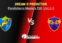 PWXI vs YXI Dream11 Prediction: Pondicherry Masters T10 Match 8, Fantasy Cricket Tips, PWXI vs YXI Prediction PWXI vs YXI Dream11 Prediction