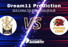 ROY vs PNL Dream11 Prediction: ECS Cyprus T10 Match 25 and 26, ROY vs PNL Fantasy Cricket Tips ROY vs PNL Dream11 Prediction