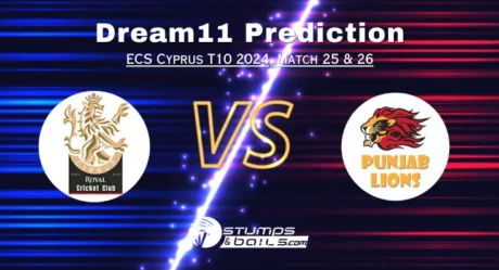 ROY vs PNL Dream11 Prediction: ECS Cyprus T10 Match 25 and 26, ROY vs PNL Fantasy Cricket Tips  