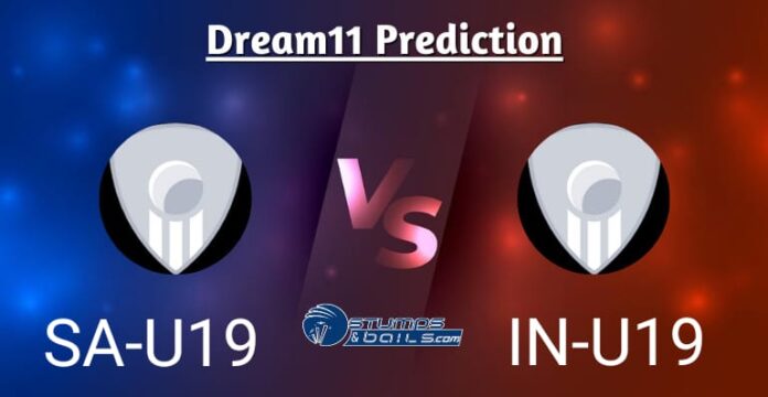 SA-U19 vs IN-U19 Dream11 Prediction