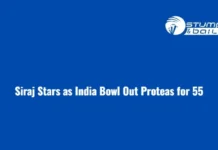 Siraj Stars as India Bowl Out Proteas for 55 SA vs IND 2nd Test Day 1 Match Updates
