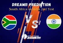 SA vs IND Match Prediction, India tour of South Africa 2023-24, 2nd Test, Small League Must Picks, Pitch Report, Injury Updates, Fantasy Tips, SA vs IND Dream 11 SA vs IND Match Prediction