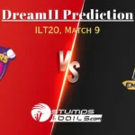 SJH vs EMI Dream11 Prediction Match 9, Fantasy Cricket Tips, Pitch Report, Injury and Updates, International League T20 2024