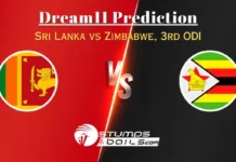 SL vs ZIM Dream11 Predictions 3rd ODI: Sri Lanka vs Zimbabwe Match Preview, Sri Lanka vs Zimbabwe Playing 11, Pitch Report, Weather Report for 3rd ODI, Fantasy Cricket Tips SL vs ZIM Dream11 Predictions 3rd ODI