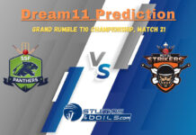 SSF vs RST Dream11 Prediction, SSF Panthers vs Royal Strikers Match Preview, Pitch Report, Injury Update, Playing 11 For Grand Rumble T10 Championship, Match 21 SSF vs RST Dream11 Prediction